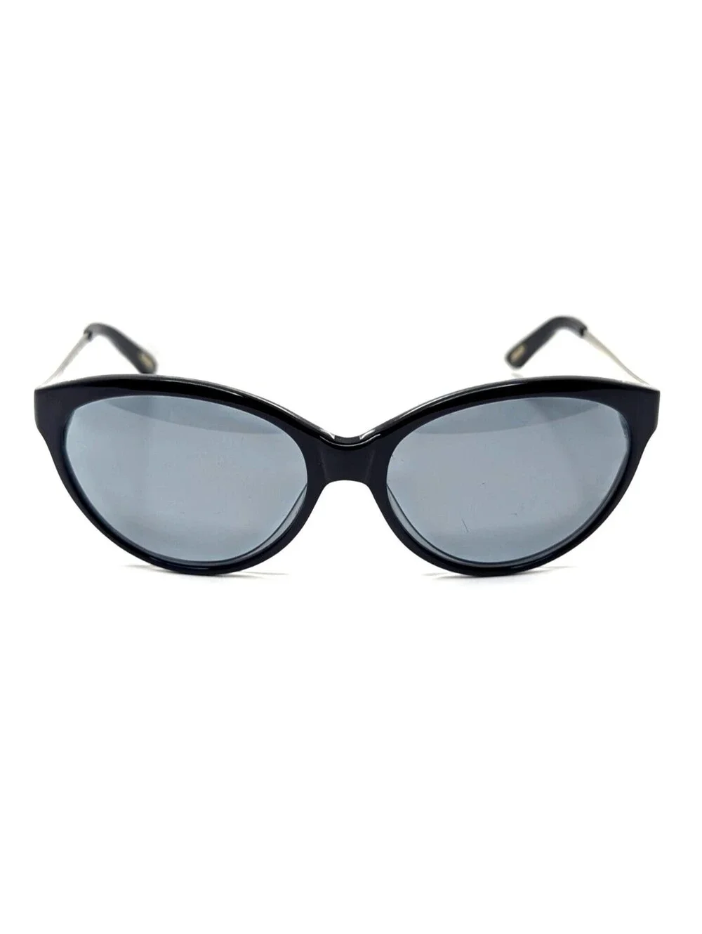 RALPH LAUREN RA5154 541/83 Black Silver Polarized Cat Eye Frames Only! 56-16-135